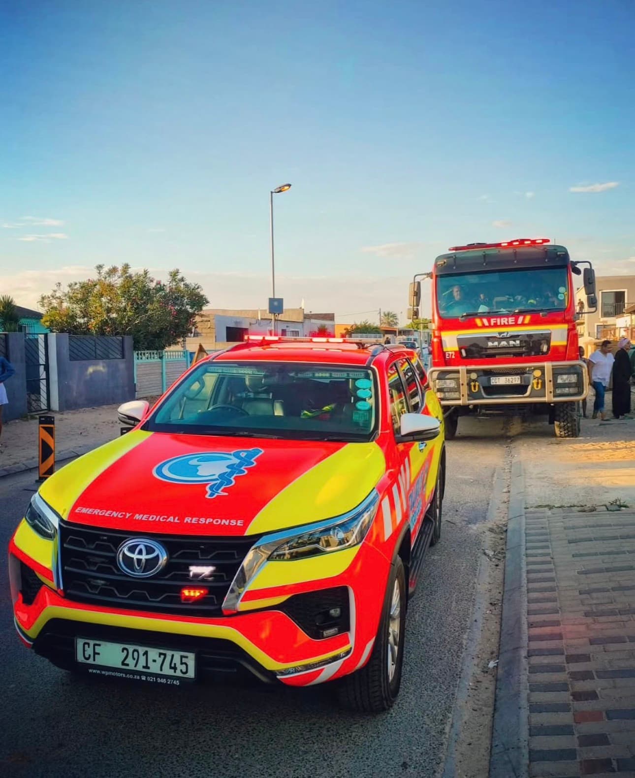 Taurus emergency medical response vehicle attending a call-out